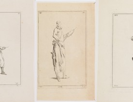 [after] WATTEAU, Jean-Antoine. -  [Three untitled medicine engravings].